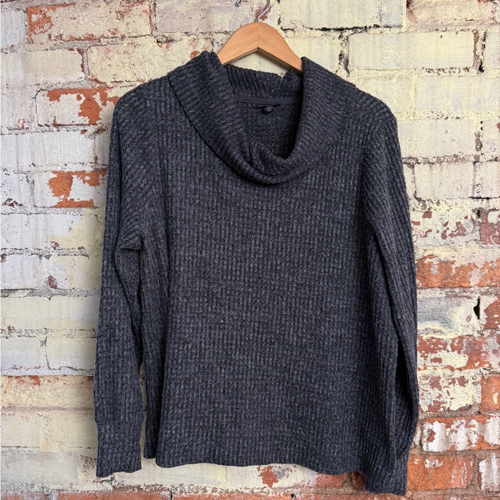 Torrid Dark Gray Cowl Neck Sweater